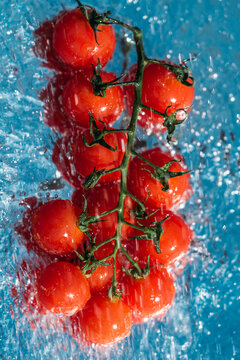 Tomatoes in drops.