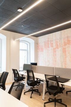 Desk At Modern Office 