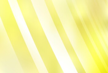 Light Yellow vector blurred background.