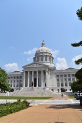 Obraz premium Missouri State Capitol Building in Jefferson City Missouri