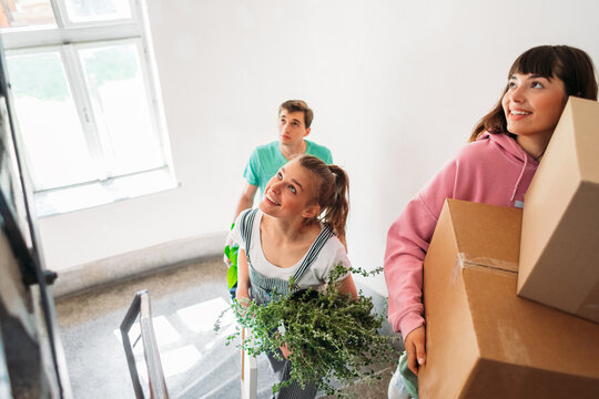 Three Friends Moving In Together 