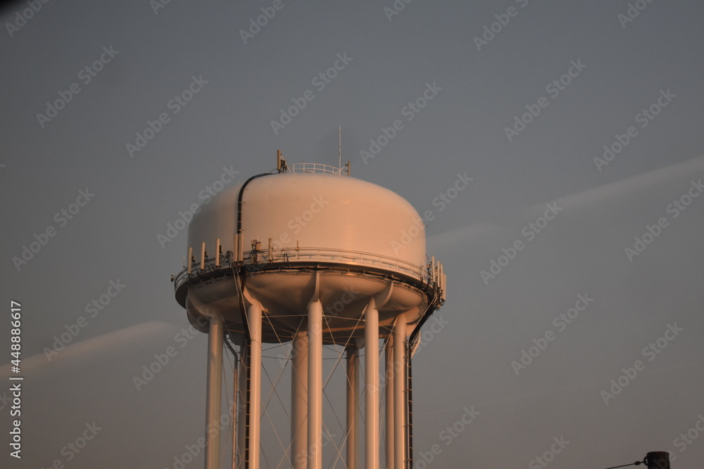 Canvas Prints water tower