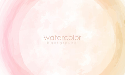 Fototapeta na wymiar Abstract pink watercolor background for your design, watercolor background concept, vector.