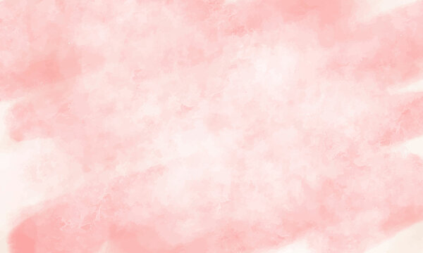 Pink watercolor background vector
