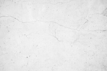 White concrete crack wall texture background. Building pattern surface clean polished. 