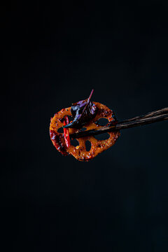 FRIED LOTUS ROOT