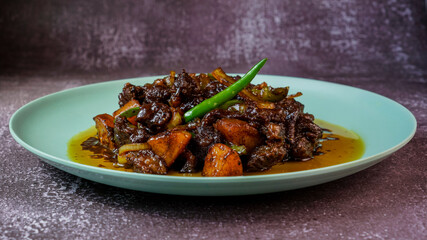 Spicy Soy Sauce Beef