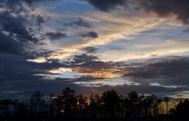 Obraz premium atardecer