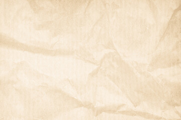 White recycled craft paper texture as background. Grey paper texture, Old vintage page or grunge vignette of old newspaper. 