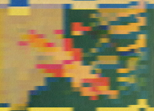 Pixel Landscape In Movement