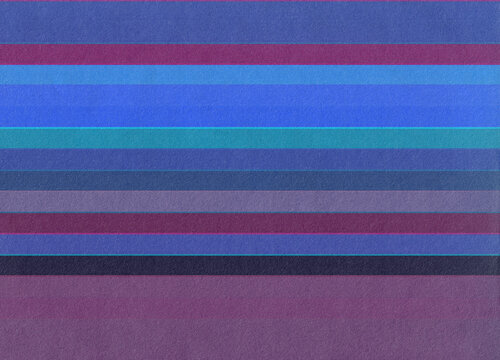 Horizontal Blue And Purple Stripes