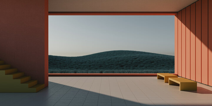 Minimal architectural space