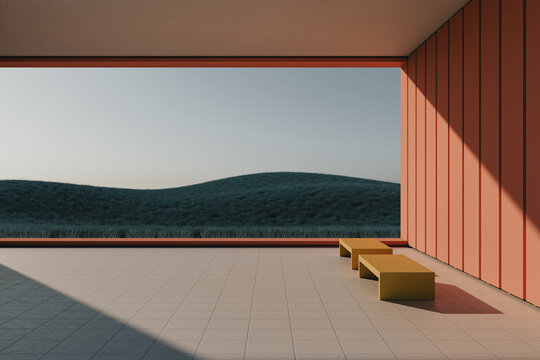 Minimal architectural space