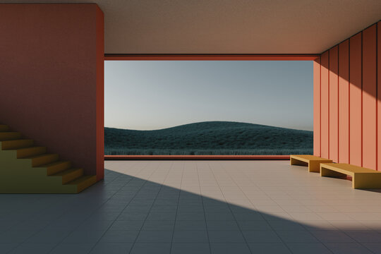 Minimal architectural space