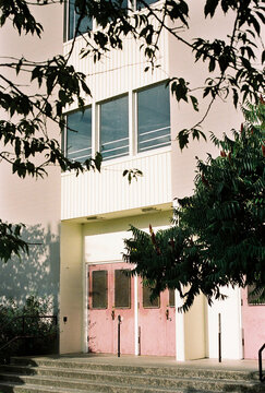 Pink doors