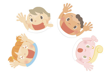 kids_from_a bird’s_eye view_flat-taste02