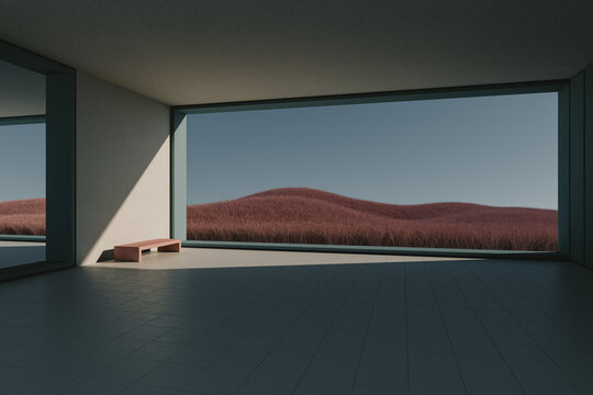 luxurious architectural space