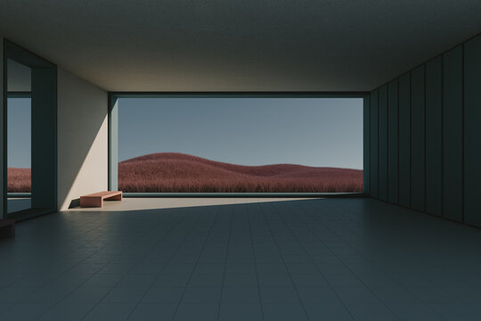 luxurious architectural space