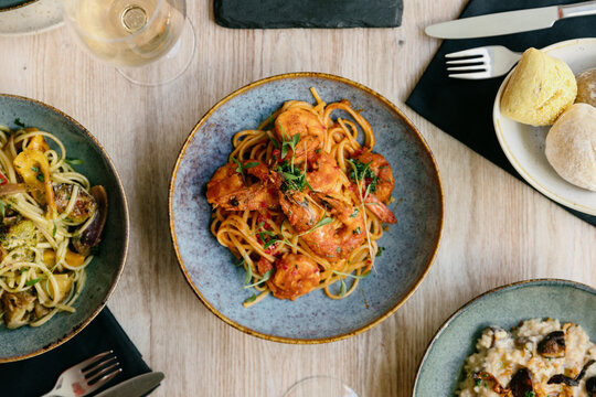 Shrimp Linguine
