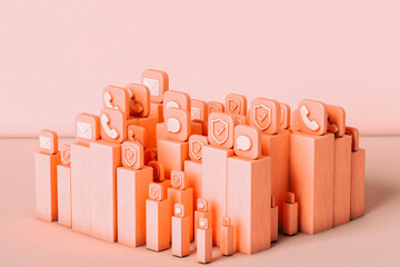 group of Phone apps including a generic security app