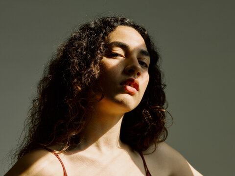 strong woman portrait
