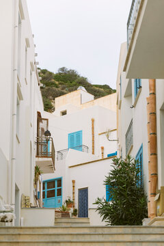 Characteristic alley in Marettimo