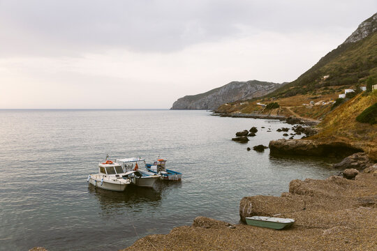 Small bay with boats