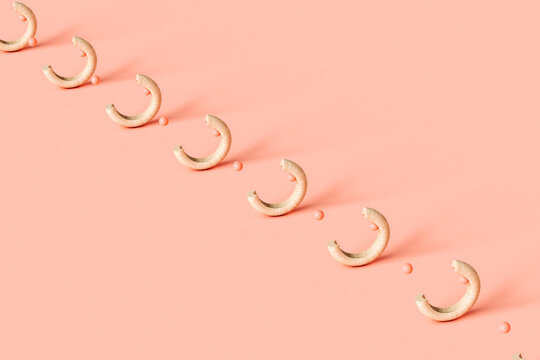 Abstract render of torus crossing the frame