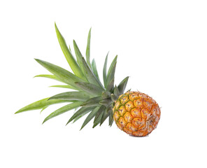 Pineapple isolated on white background