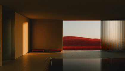 Minimal architectural space