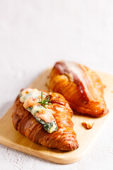 Fresh baked croissants.