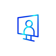 Video conference icon