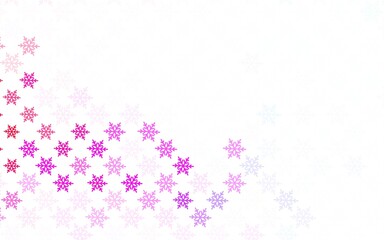 Light Blue, Red vector template in carnival style.