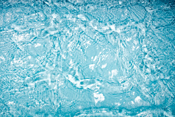 Fresh summer cool transparent ice