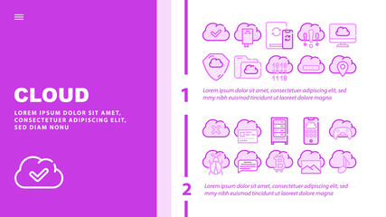 Circus Entertainment Landing Web Page Header Banner Template Vector. Circus Tickets And Seats, Aerodynamic Cannon And Trained Elephant, Magician Tool And Cobra With Flute Illustration