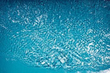 Fresh summer cool transparent ice