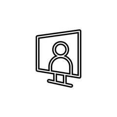 Fototapeta premium on meet up icon