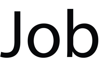 Job text design for commercial use