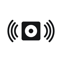 Sensor icon design isolated on white background