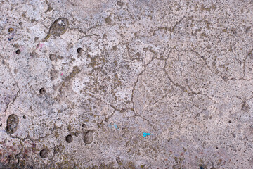 old destroyed cement wall. grunge abstract photo background. beautiful stone texture pattern.
