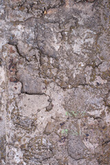 old destroyed cement wall. grunge abstract photo background. beautiful stone texture pattern.
