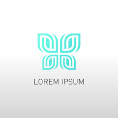 corporate butterfly logo design