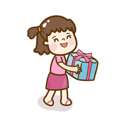 Cartoon for mother’s day vector