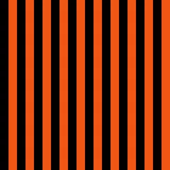 Stof per meter Orange black stripes seamless pattern. Vector illustration. © YULIYA