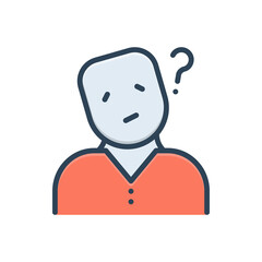 Color illustration icon for may 