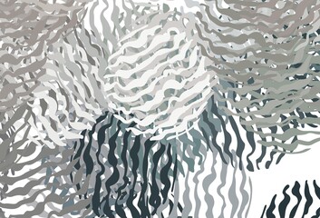 Light Gray vector background with wry lines.