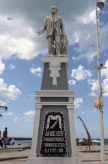 PLAYA PUERTO PROGRESO MERIDA YUCATAN  MEXICO 