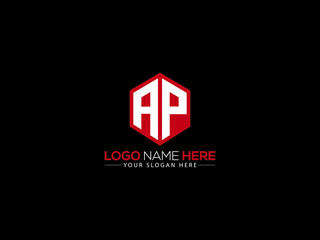 Letter AP Logo, creative ap logo icon vector for your brand
