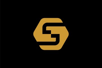 Letter S logo design vector. S monogram abstract symbol.	