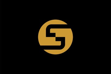 Letter S logo design vector. S monogram abstract symbol.	